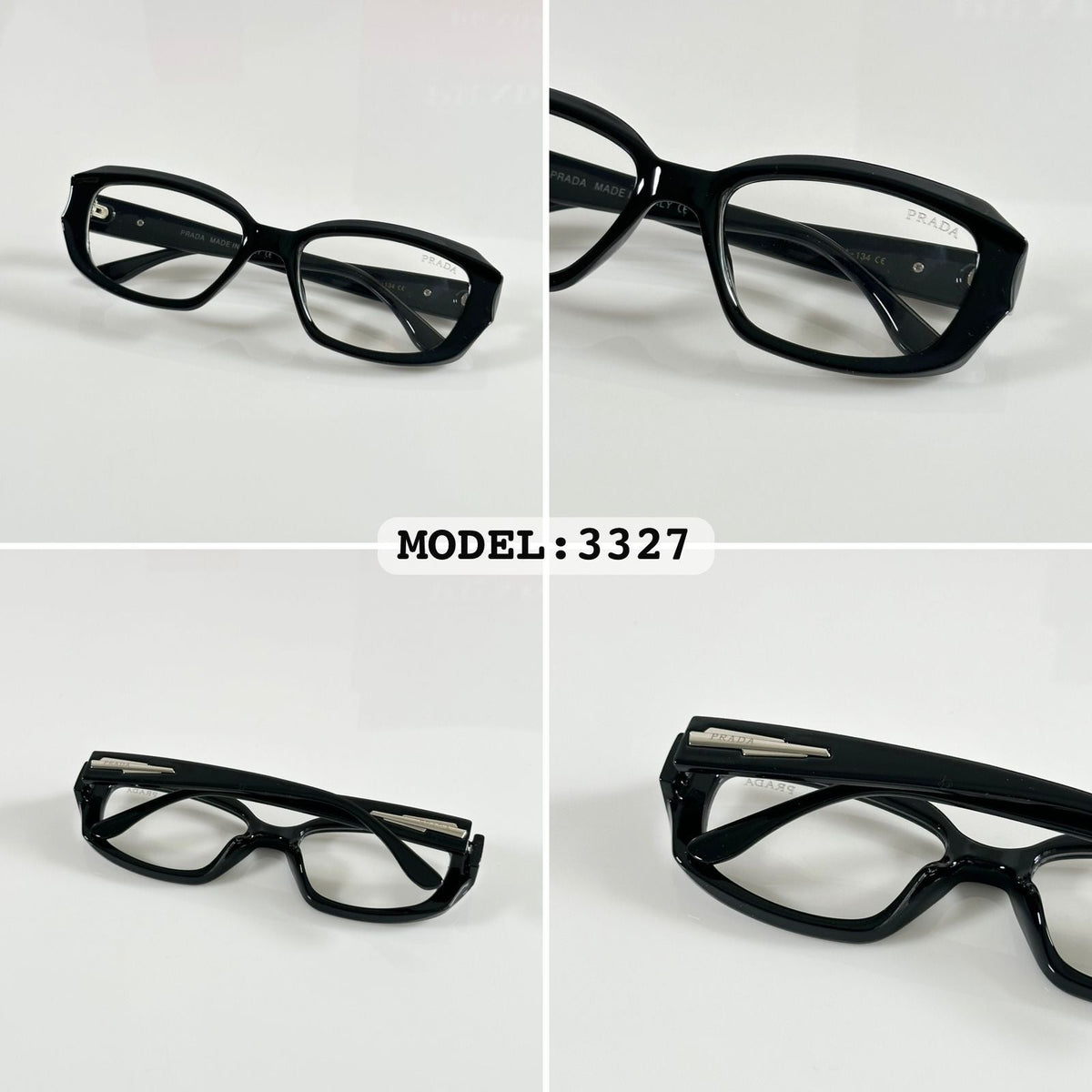 Pradaa 3327 Gloss Black Frames