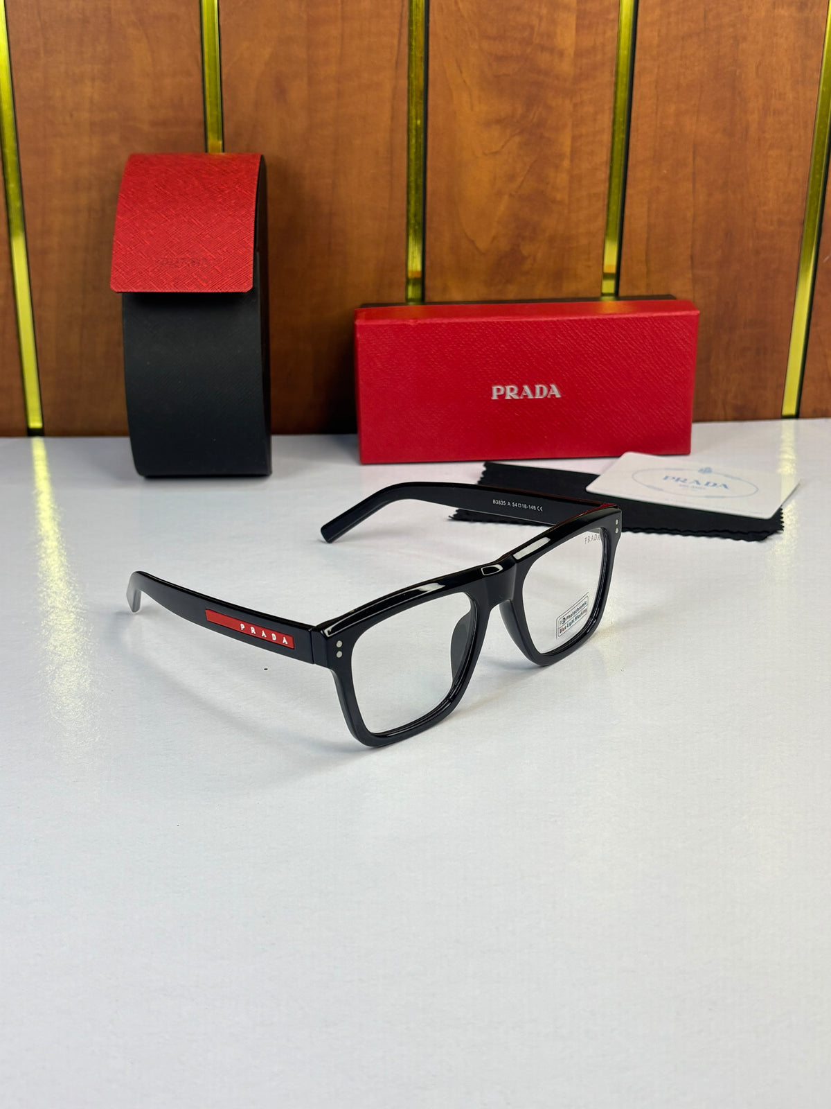 Pradaa 3835 Black Frame